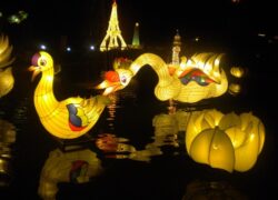 taman lampion jogja malam hari